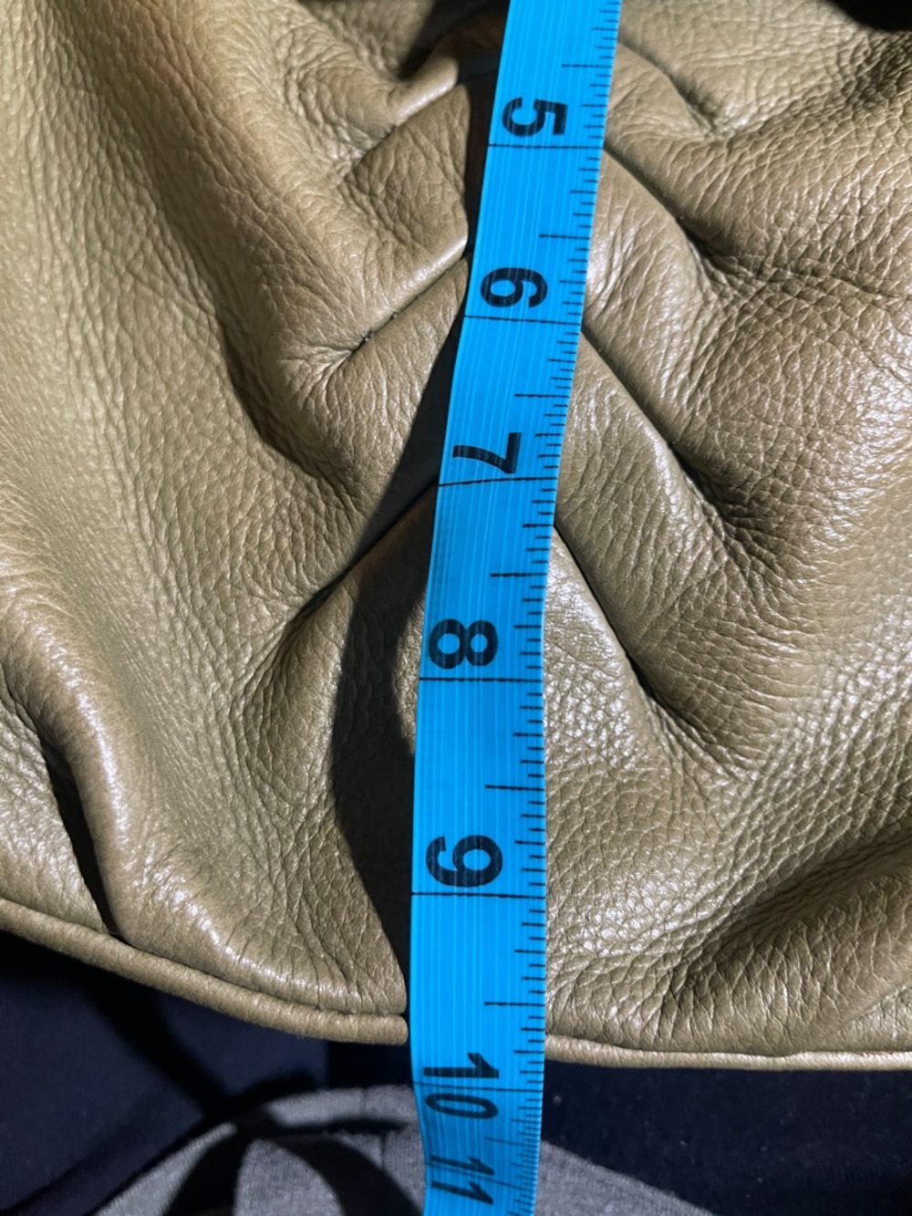 b. makowsky Olive Green Braided-Handle Shoulder Bag - Picture 16 of 16